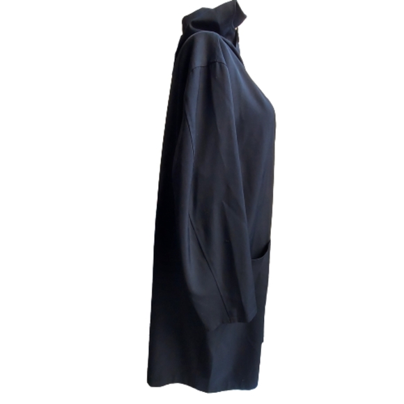 Yohji Yamamoto Pour Homme 100% Laime Wool Hooded Long Coat - Picture 10 of 16